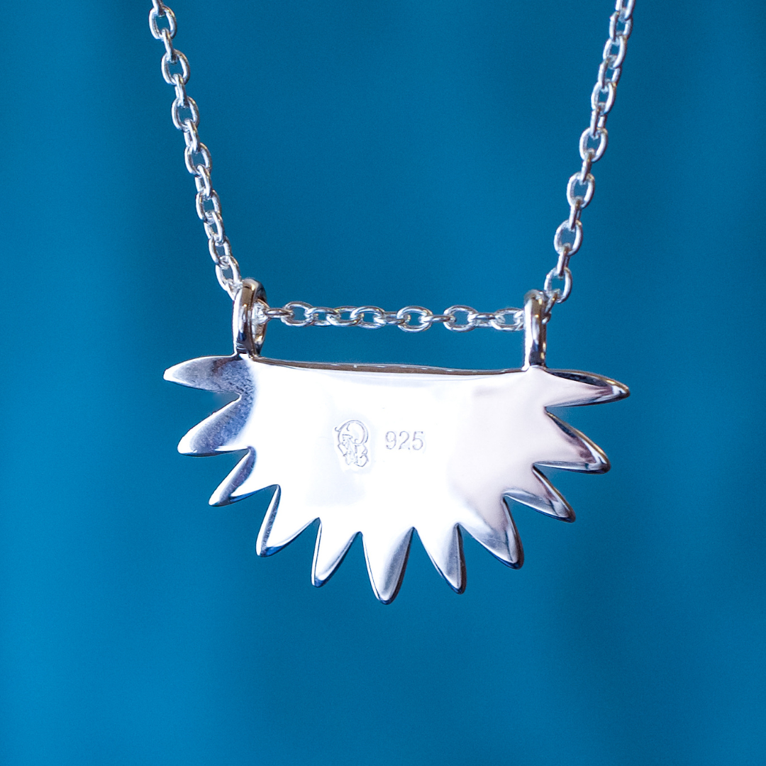 Sunflower Pendant Necklace - Large