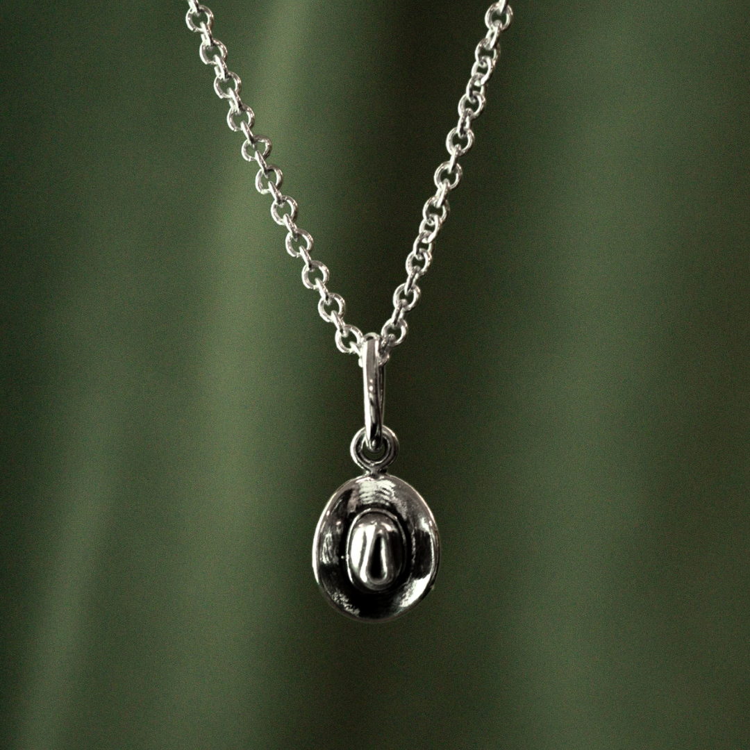 Cowboy Hat Necklace