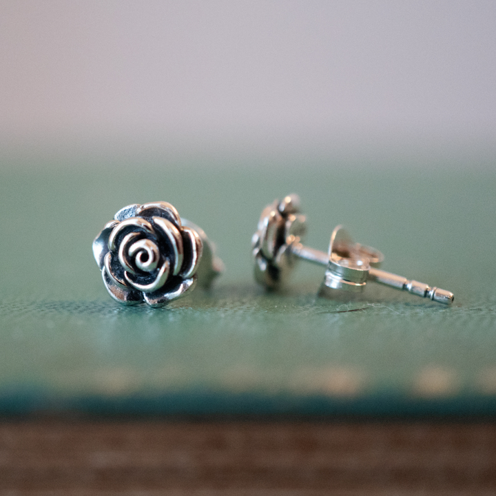 Rose Stud Earring