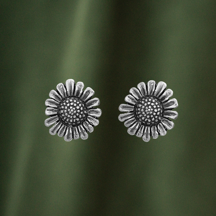 Sunflower Stud Earring