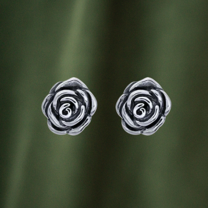Rose Stud Earring