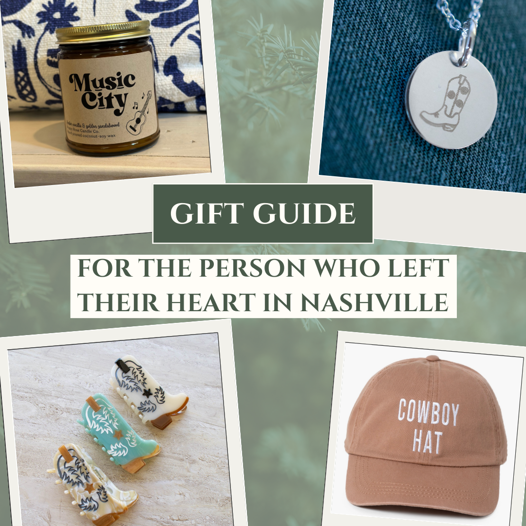 Gift Guide: For the person who left their heart in Nashville