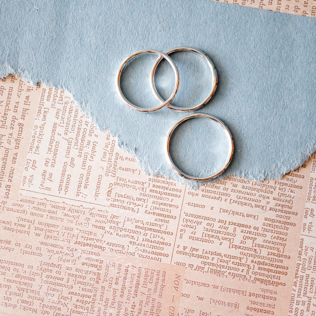 Timeless Trace Stacking Ring