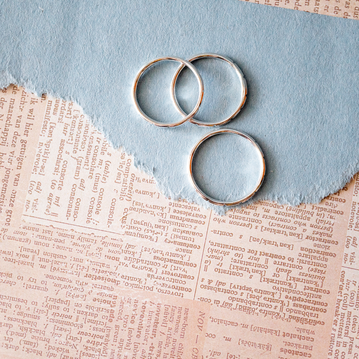 Timeless Trace Stacking Ring