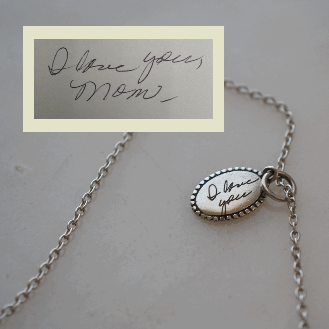 CUSTOM HANDWRITING CHARM