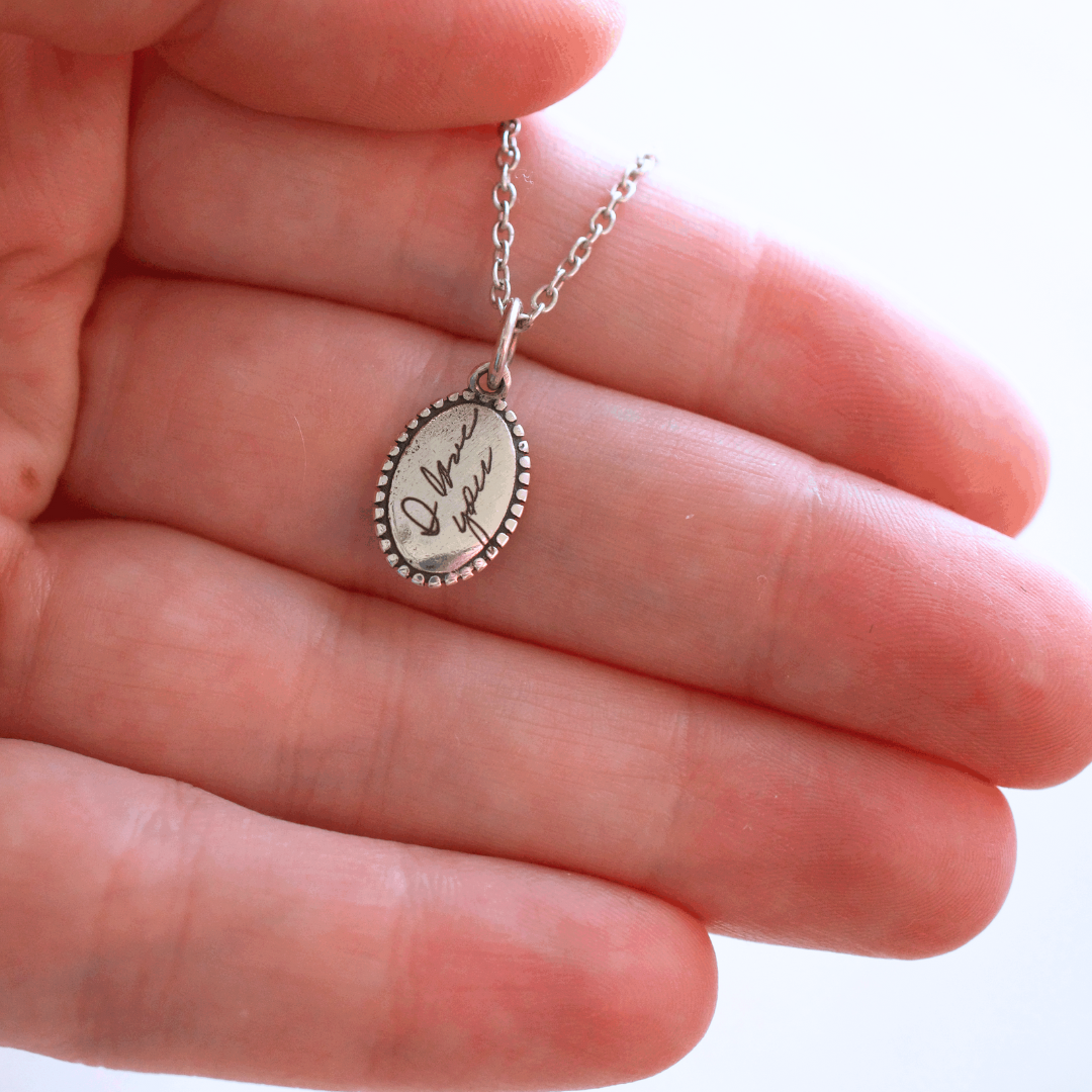 CUSTOM HANDWRITING CHARM