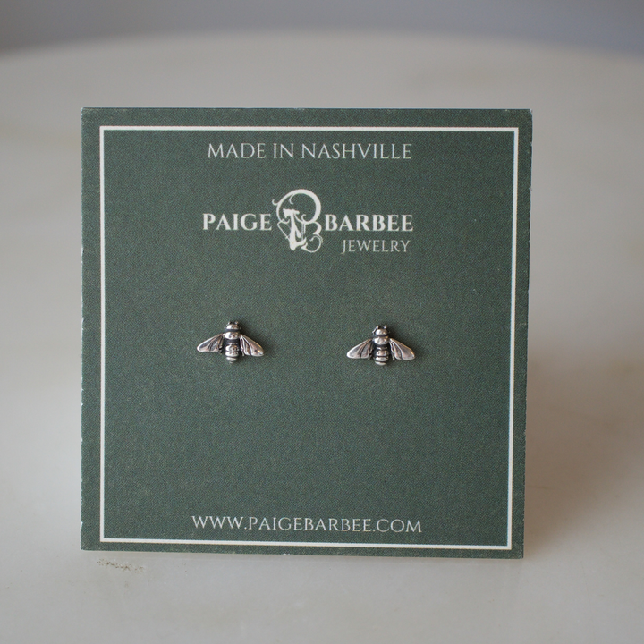 Bumble Bee Stud Earring