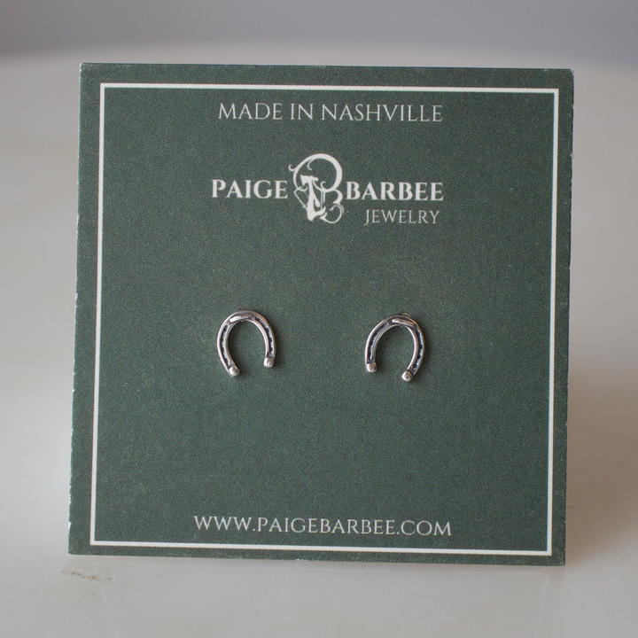 Horseshoe Stud Earring