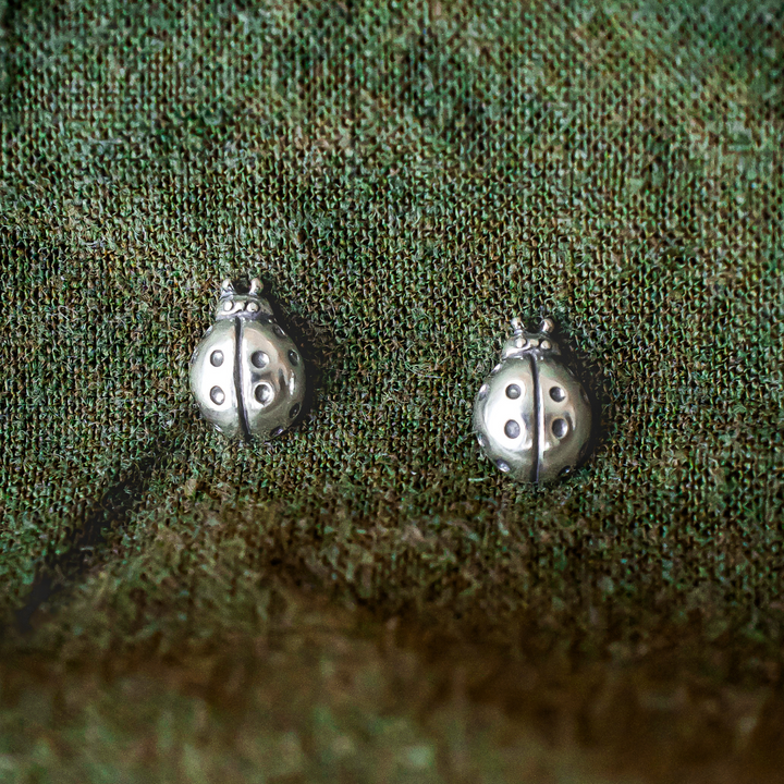 Ladybug Stud Earring