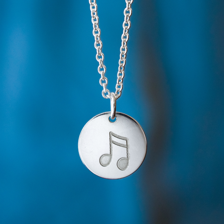 Music Note Necklace