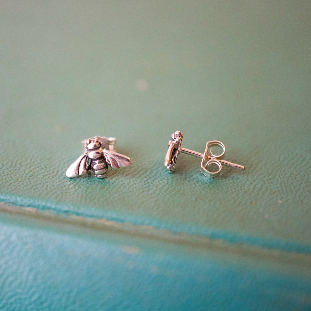 Bumble Bee Stud Earring