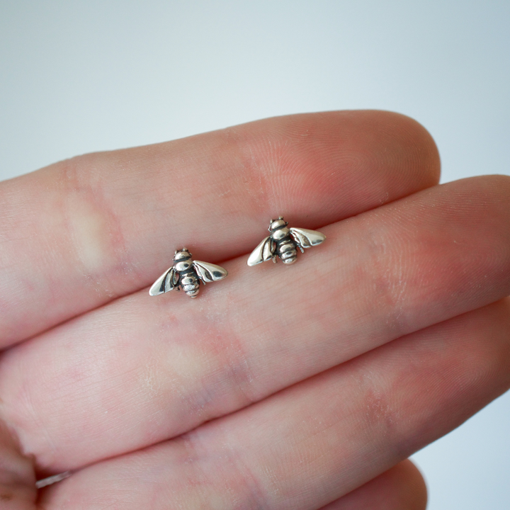 Bumble Bee Stud Earring