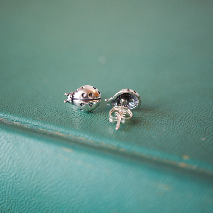 Ladybug Stud Earring