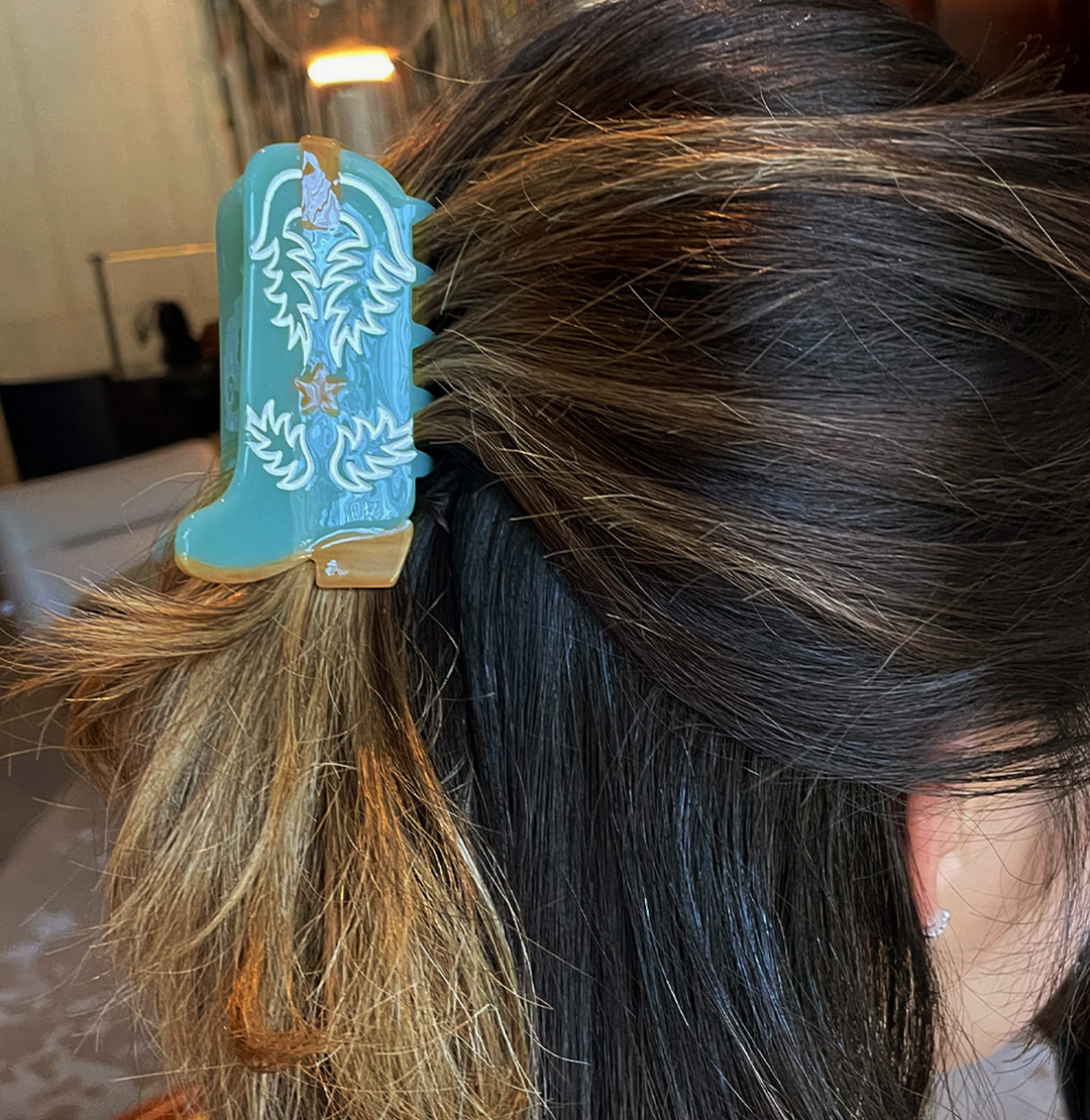 Boot Hair Clip