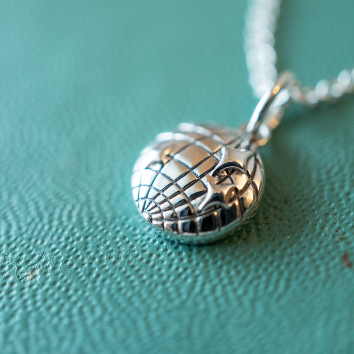 Disco Ball Necklace