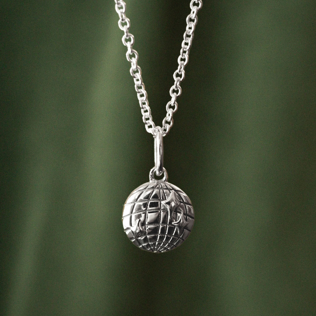 Disco Ball Necklace