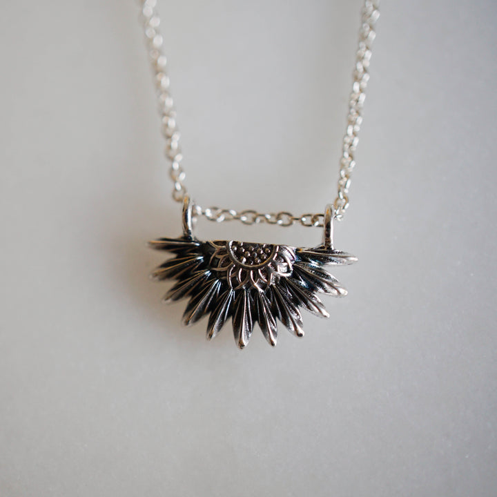 Sunflower Pendant - Mini