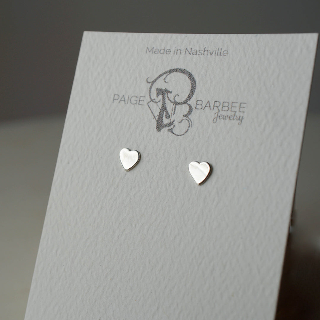 Heart Studs