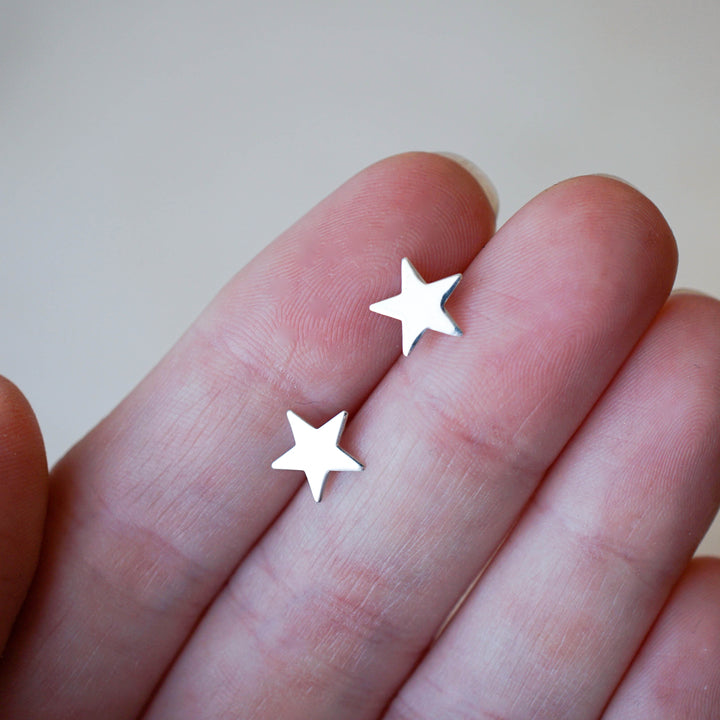 Large Star Studs