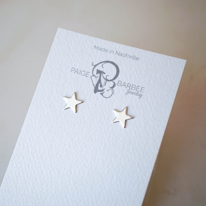 Large Star Studs