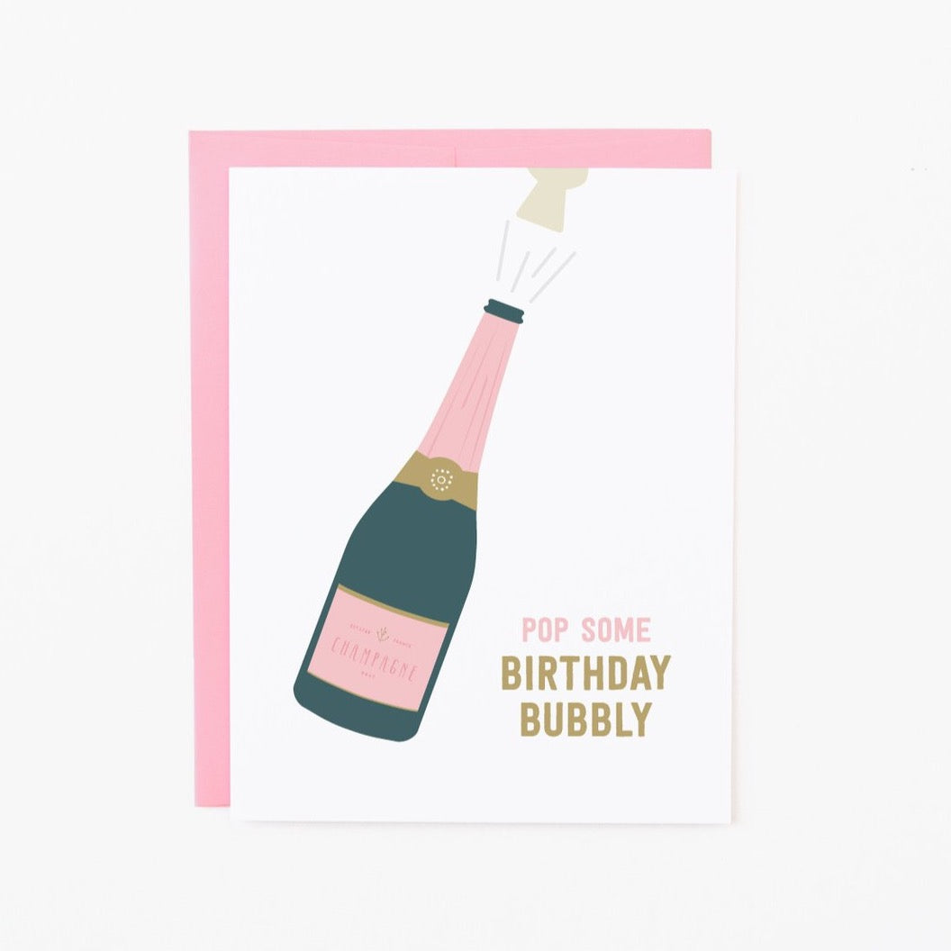 Birthday Bubbly Card