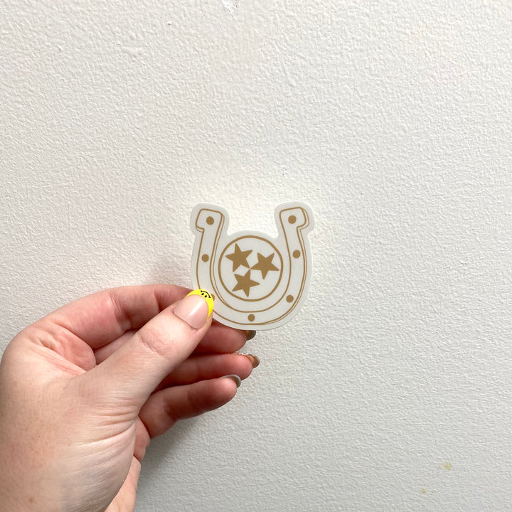 Tri Star Sticker